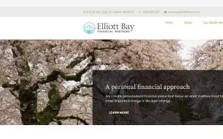 Elliott Bay Financial Partners website