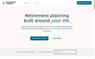 Forthright Capital Partners of Las Vegas website