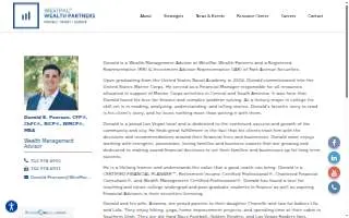 Donald Pearson, CFP ,ChFC ,RICP ,WMCP , MBA - Financial Advisor of Las Vegas website