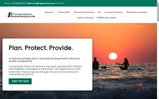 Cornerstone Financial Partners, Ltd. website