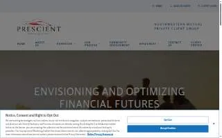 Prescient Financial Solutions - Northwestern Mutual website