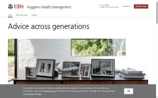 Ruggiero Wealth Management of Cleveland website