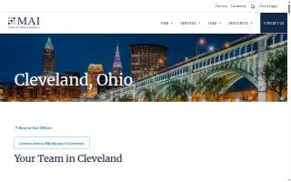 MAI Capital Management of Cleveland website