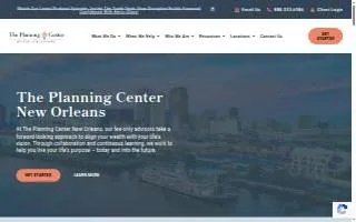 The Planning Center of New Orleans website