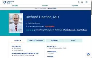 Richard Usatine, MD website