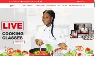 Afromeals website