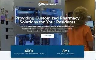 Synchrony Pharmacy - Louisville website