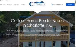 Canelli Construction website