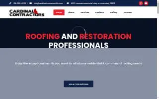 Cardinal Contractors website