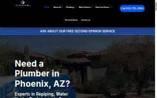 Ocean Plumbing LLC website