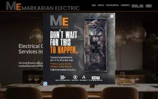 Markarian Electric LLC in Watertown website