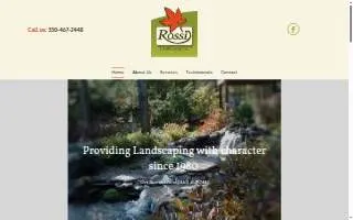 Rossi Landscaping Inc website