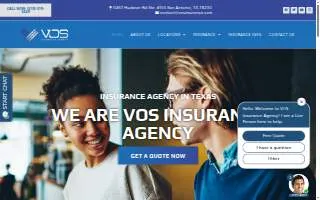 VOS Insurance Agency website