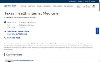 Texas Health Internal Medicine