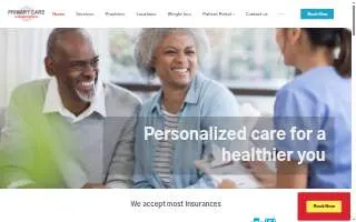 Primary Care Associates of Texas - Fort Worth website