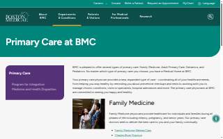 Adult Primary Care at Boston Medical Center