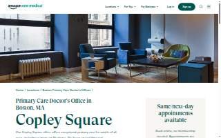 One Medical Primary Care Clinic - Copley Square