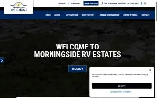 Morningside Rv Estates website