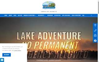 Lake Adventure Community Assoc website
