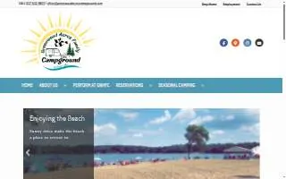Greenwood Acres Family Cmpgrnd website