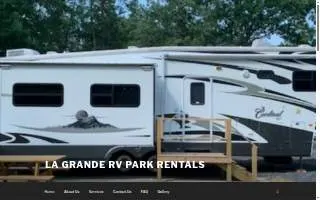 La Grande Resort Rv Inc website