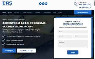 EAS Environmental website