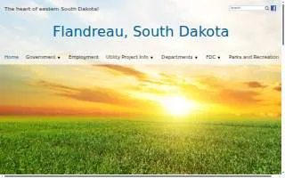 Flandreau City Campground website