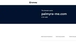 Palmyra Rv Resort website
