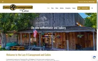 Lazy R Campground website