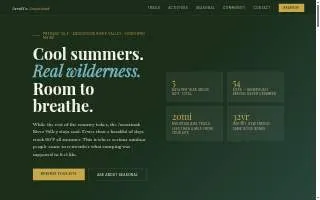 Arndt's Arrostook River Lodge website