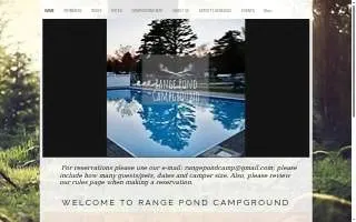 Range Pond Campground website