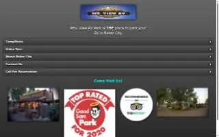 Mountain View Holiday Travel website