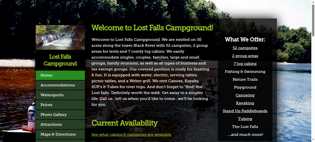Lost Falls Campgrounds