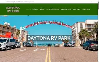 Daytona Rv Park website