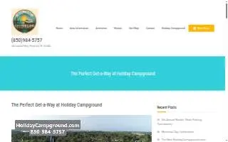 Holiday Park & Campground website