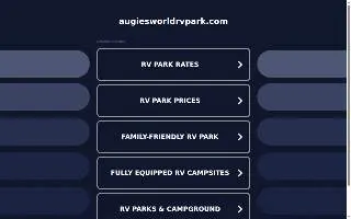 Augies World Campground Rv Prk website