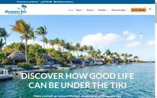 Bluewater Key Rv website