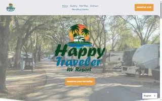 Happy Traveler Rv Park website