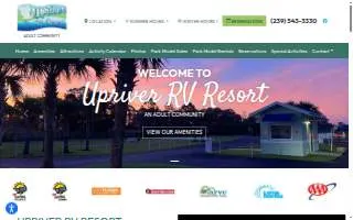 Upriver Campgrounds website