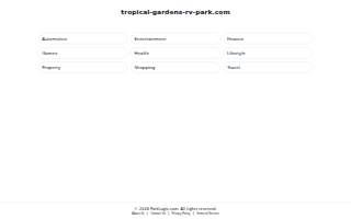 Tropical Gardens Travel Park