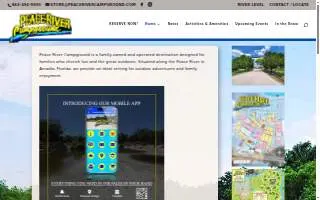 Arcadia Peace River Campground website