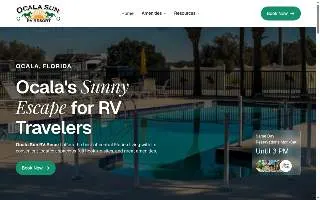 Ocala Sun Rv Resort website