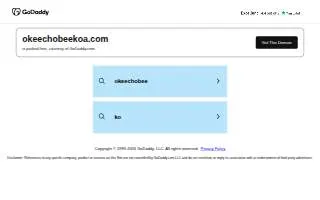 Koa Campgrounds of Okeechobee website