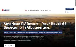 American Rv Park website
