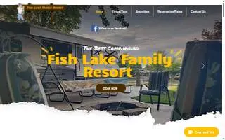 Fish Lake Family Resort website