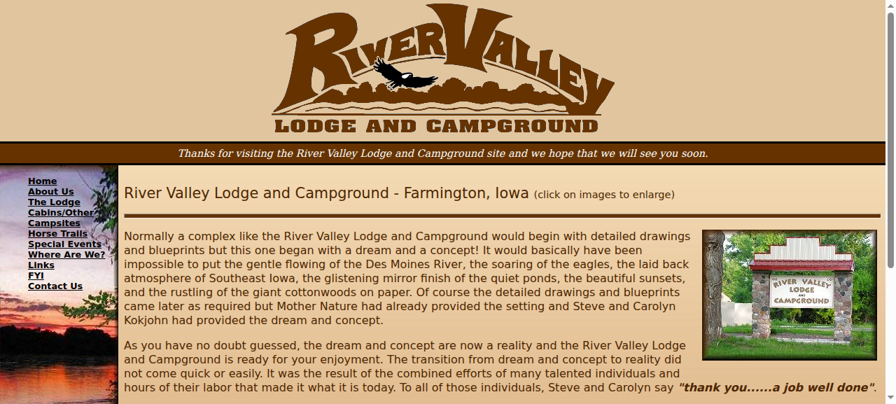River Valley Lodge & Cmpgrnd