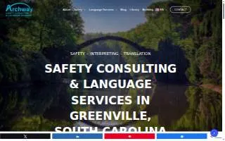 Archway Safety Consulting & Language Services website