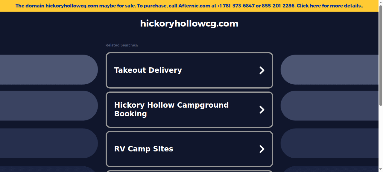Hickory Hollow Camp Ground