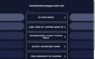 Tomahawk Camp Ground website