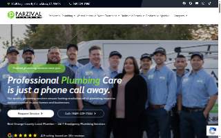 Parzival Plumbing website